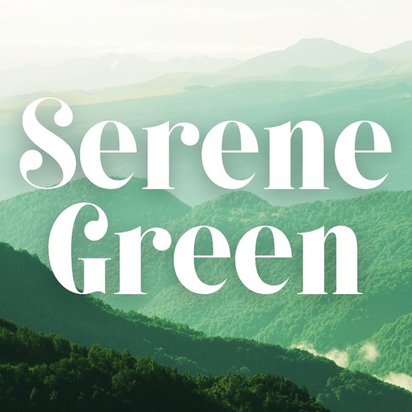 Green Lime Olive Army Avocado Moss Forest Leaf - Picture 1 of 1